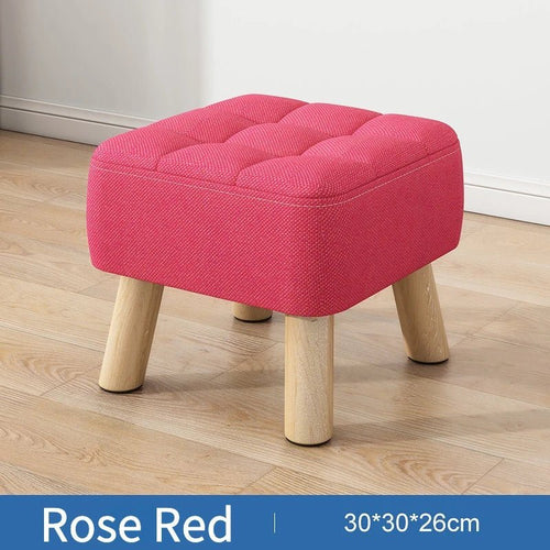 Skanto | Polstret ottoman pult i retro stil i pastellfarger