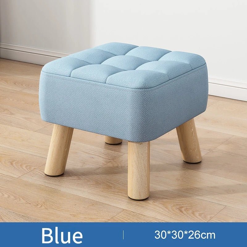 Skanto | Polstret ottoman pult i retro stil i pastellfarger