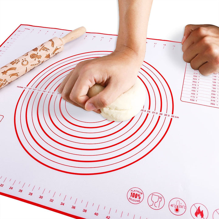 Gjenbrukbar Bakematte For Kjevle Non-stick Bakeutstyr Verktøy | Skanto