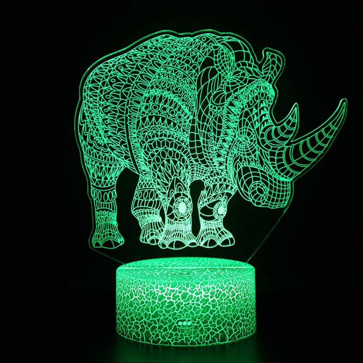 Skanto | 3D Lampe Nesehorn Majestet