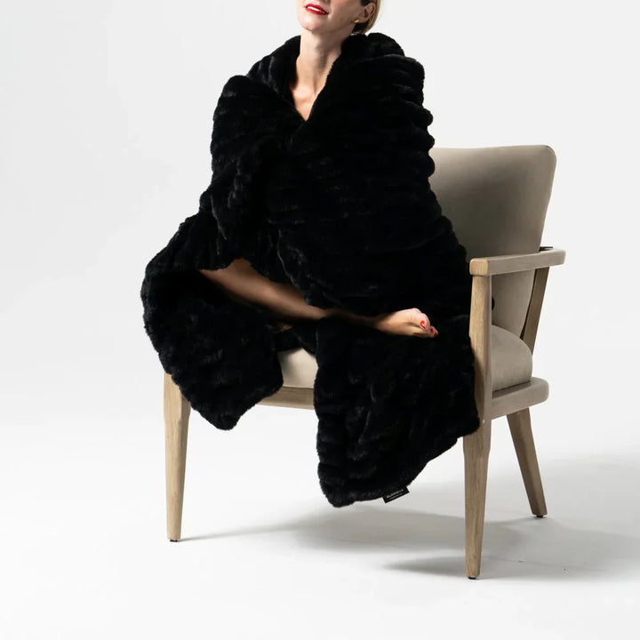 Faux Fur Blanket Ripple | Skanto