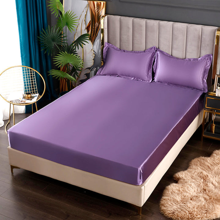 Silke Sateng Elastisk Fitted Ark med GRATIS* Silke Sateng Putetrekk Skanto