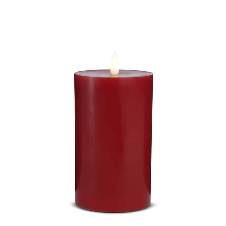 LED Stearinlys (1 stk) med realistisk 3D flamme 7,5 x 15 cm | Skanto