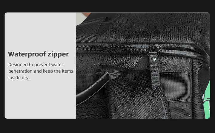 Skanto | ROLLTRAIL Rolltop Ryggsekk – Utvidbar 17" Bæreveske for Laptop, Vanntett, Tyverisikret, Utendørs og Reise-Klar