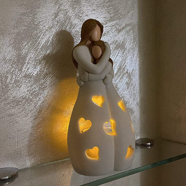 Skanto | Bordlampe Romantisk Harpiks Varm Hjerte Lys