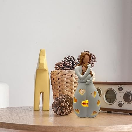 Skanto | Bordlampe Romantisk Harpiks Varm Hjerte Lys