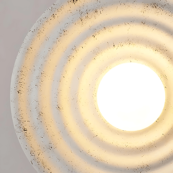 Skanto | Wabi-Sabi Japandi Vegglampe med mykt atmosfærisk lys