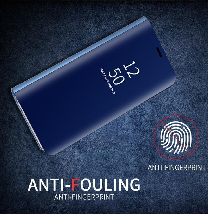 Skanto | 3 i 1 Speil Flip Etui for Samsung Telefoner