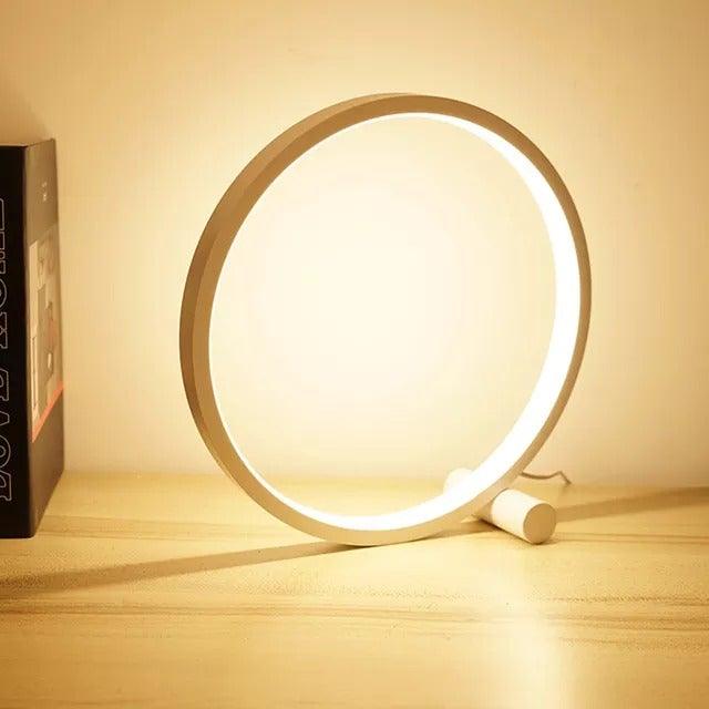 Skanto | Rund Drømlys - Moderne Rund LED Skrivebordslampe