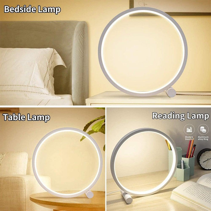 Skanto | Rund Drømlys - Moderne Rund LED Skrivebordslampe