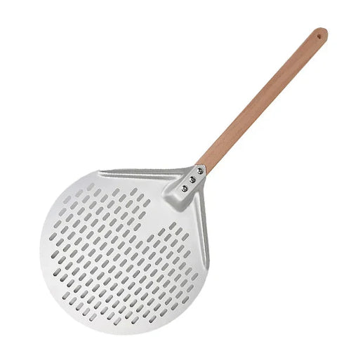 Skanto | Rund Pizza Turner Pizza Paddle med Trehåndtak Pizza Spade