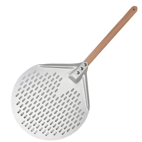 Skanto | Rund Pizza Turner Pizza Paddle med Trehåndtak Pizza Spade
