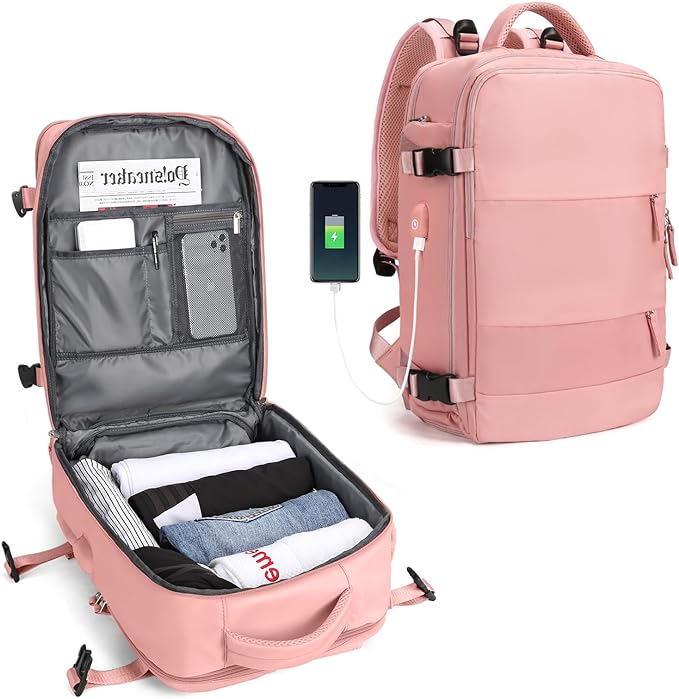 Skanto | Robust ryggsekk for reiser med USB-ladeport