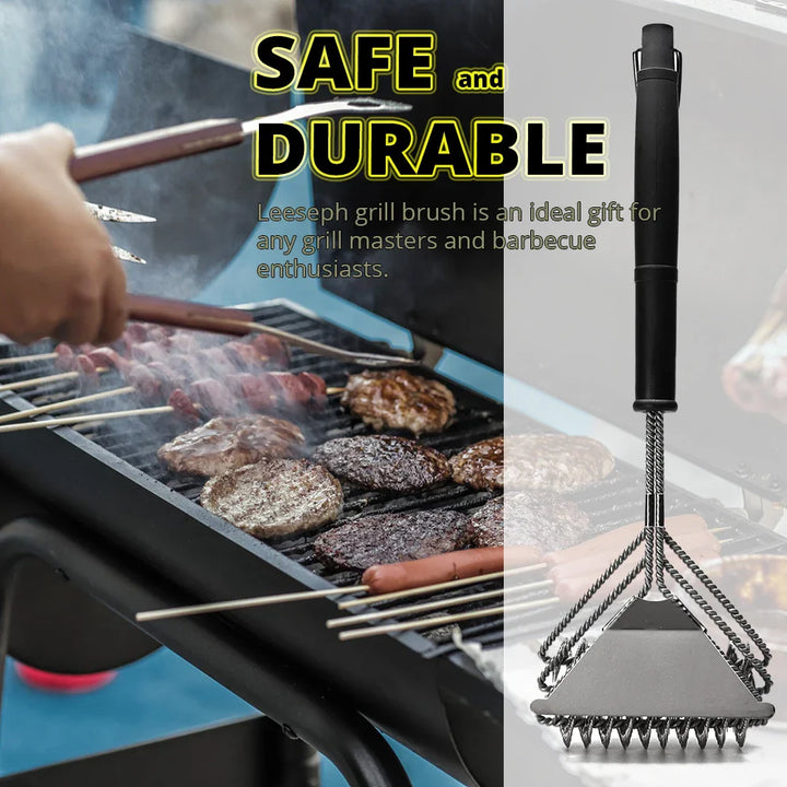 Rustbestandig Rustfritt Stål Børstefri BBQ Grillbørste Renser | Skanto