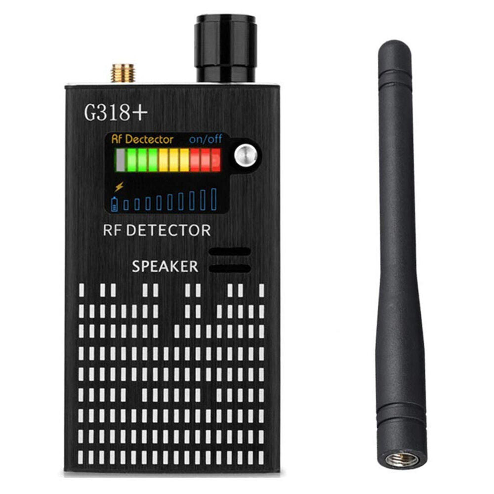 Skanto | PrivacyGuard Detecto – RF-signal- og kameradetektor med laserfunksjon og alarm