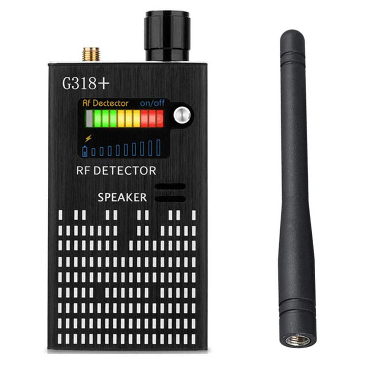 Skanto | PrivacyGuard Detecto – RF-signal- og kameradetektor med laserfunksjon og alarm