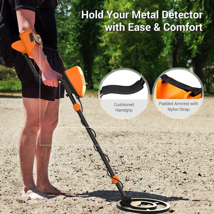 Skanto | Best Gull Metall Detektor | Håndholdt All-Metal Pinpoint Detektor for Voksne & Barn