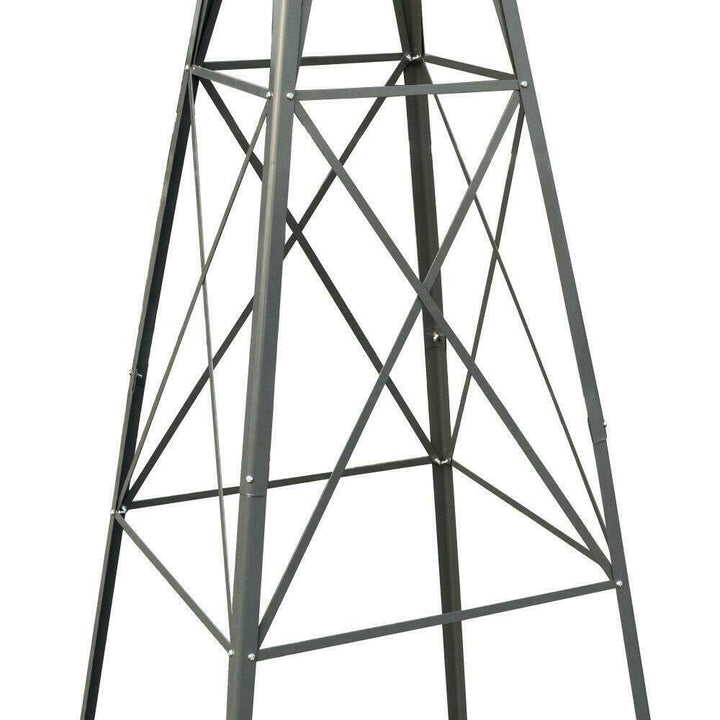 Skanto | Vindmølle 8FT Metall Ornamental - Hagedekorasjon