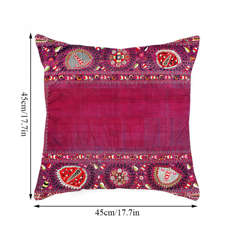 Etnisk Boho Mandala Trykk Lin Kastepute Dekorativ Pute Sofa Pute Hjemmeinnredning # Skanto