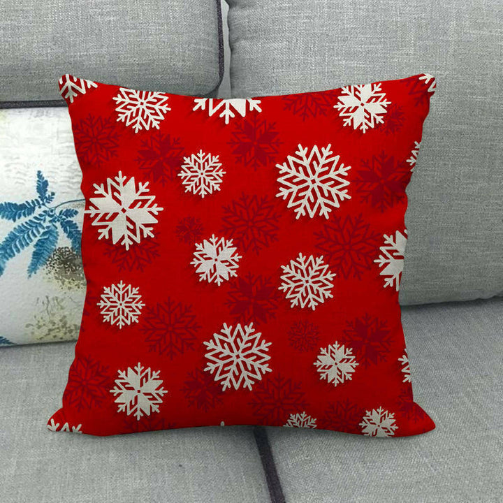 18" Cojines Merry Xmas Sofa Pute Deksel Tilbehør Hjem Sofa Dekor Putehylse Skanto