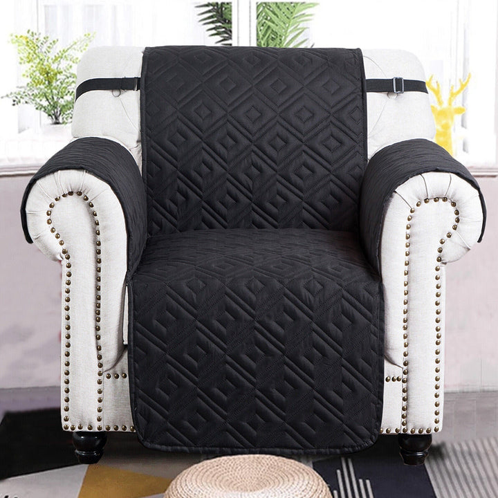 Quilted Sofa Cover Pet Protector Throw Waterproof Sofa Slip Covers 1/2/3 Settee Skanto