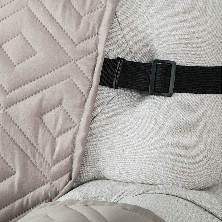Quilted Sofa Cover Pet Protector Throw Waterproof Sofa Slip Covers 1/2/3 Settee Skanto