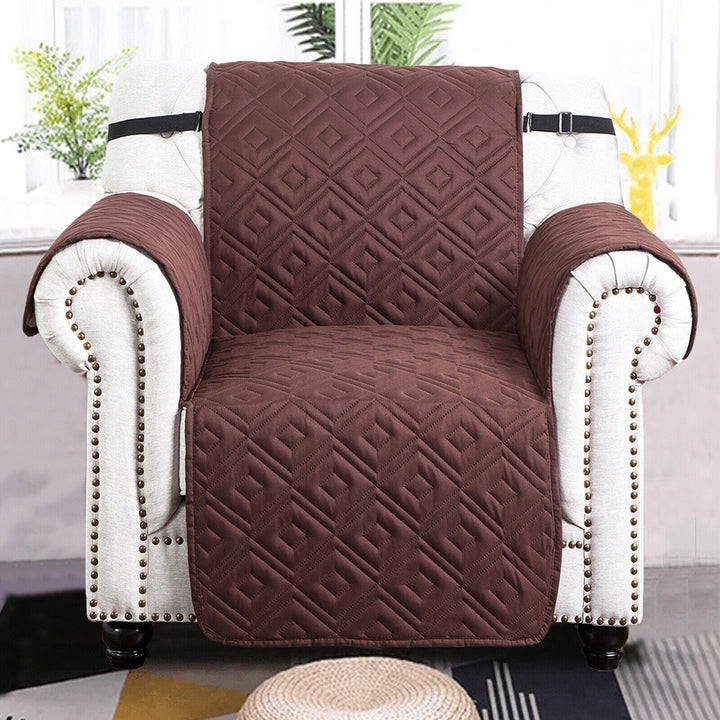 Quilted Sofa Cover Pet Protector Throw Waterproof Sofa Slip Covers 1/2/3 Settee Skanto