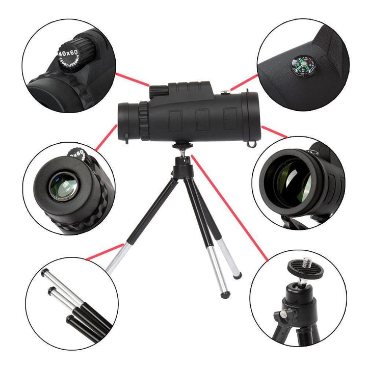 Skanto | SmartZoom™ 40x Zoom Telefoto HD Kamera Linse for iPhone, Samsung og Android Smarttelefoner