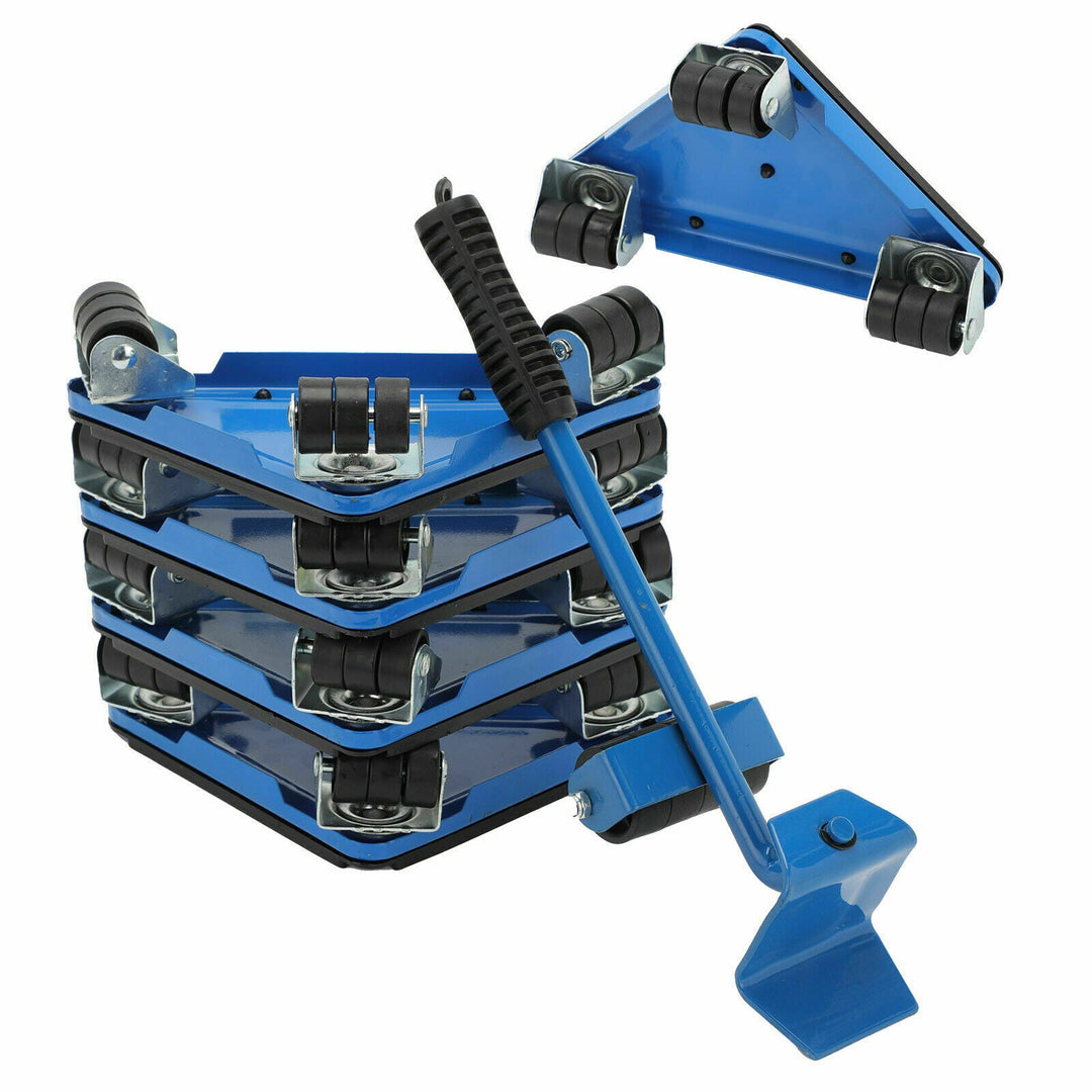 Skanto | Slider Lifter Flytter Hjul Lagring Mover Sett 5Pc