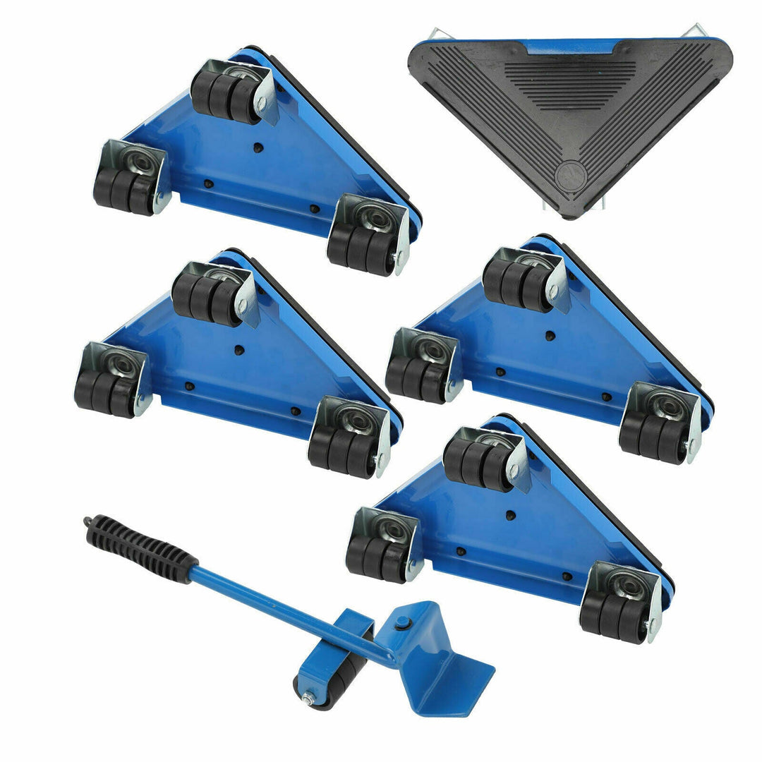 Skanto | Slider Lifter Flytter Hjul Lagring Mover Sett 5Pc