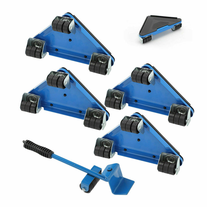 Skanto | Slider Lifter Flytter Hjul Lagring Mover Sett 5Pc