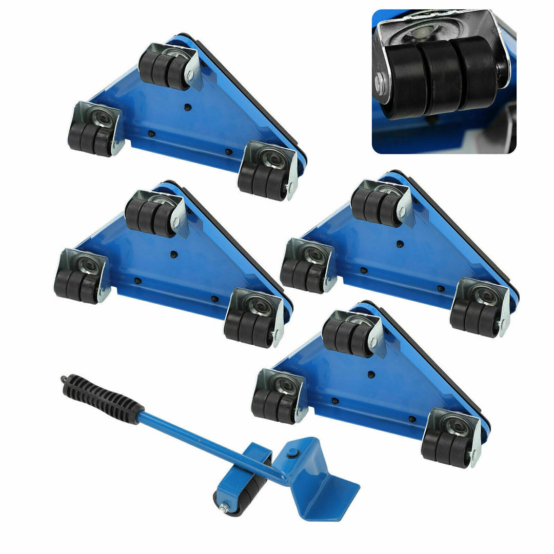 Skanto | Slider Lifter Flytter Hjul Lagring Mover Sett 5Pc