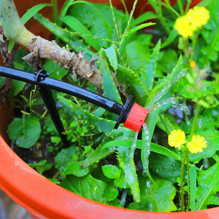 Skanto | Automatisk dryppvanningssystem for planter – Komplett sett for hage og balkong