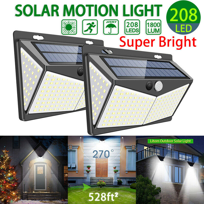 Ultra solardrevet bevegelsessensorlys | Skanto