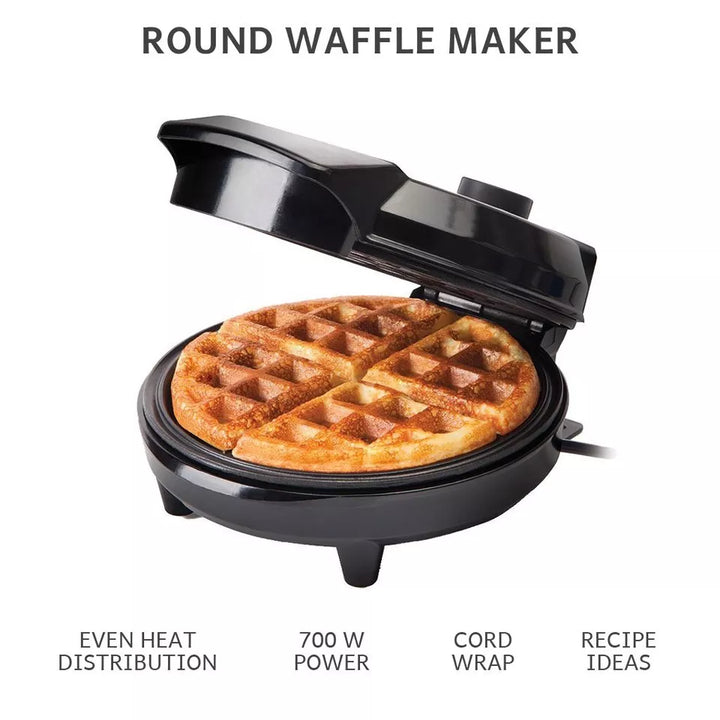 Skanto | Deep-Fill Vaffeljern | Non-Stick, Justerbar Temperatur & Kompakt Design for Hjemmelagde Belgiske Vafler