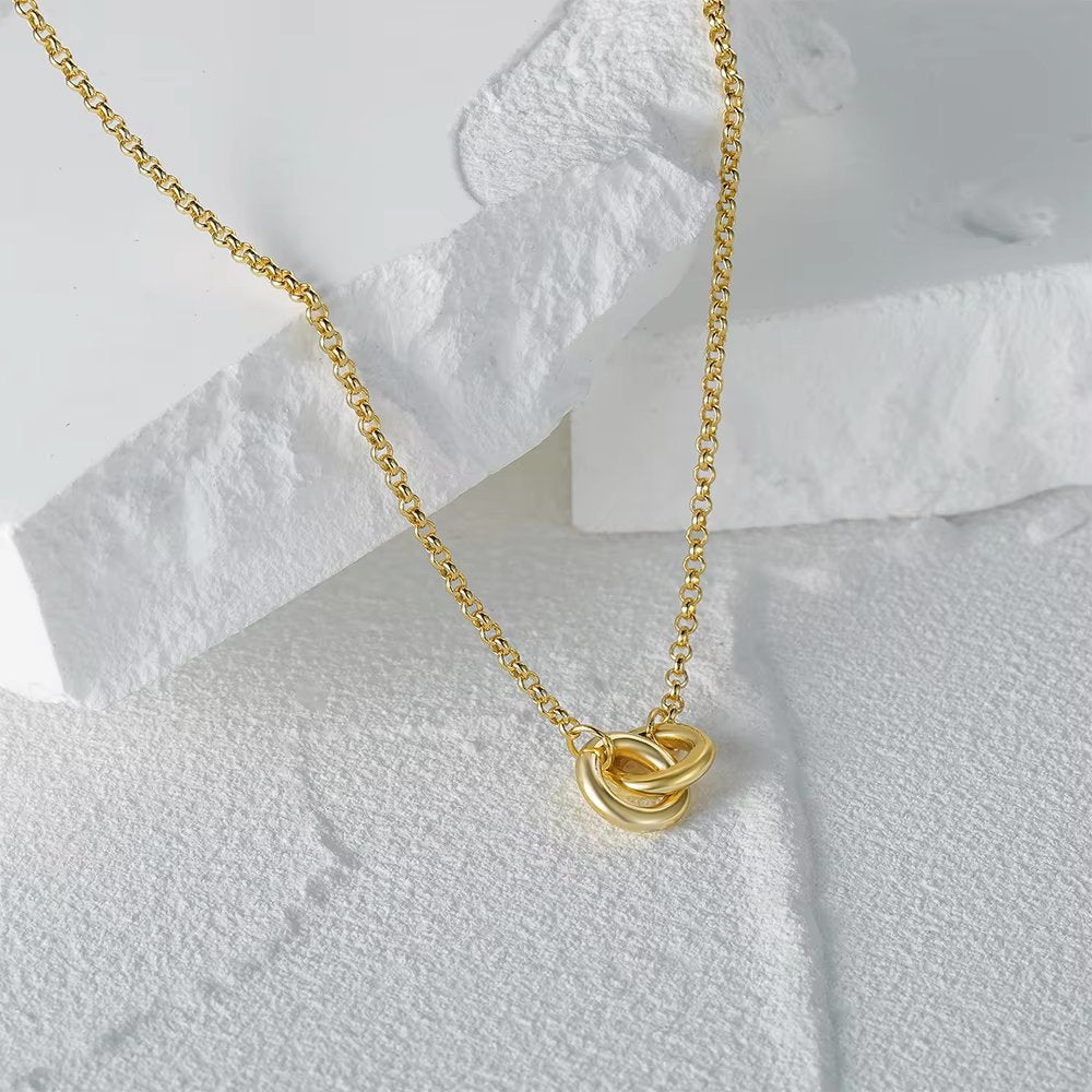 Skanto | S925 Dainty Forever Linked Necklace