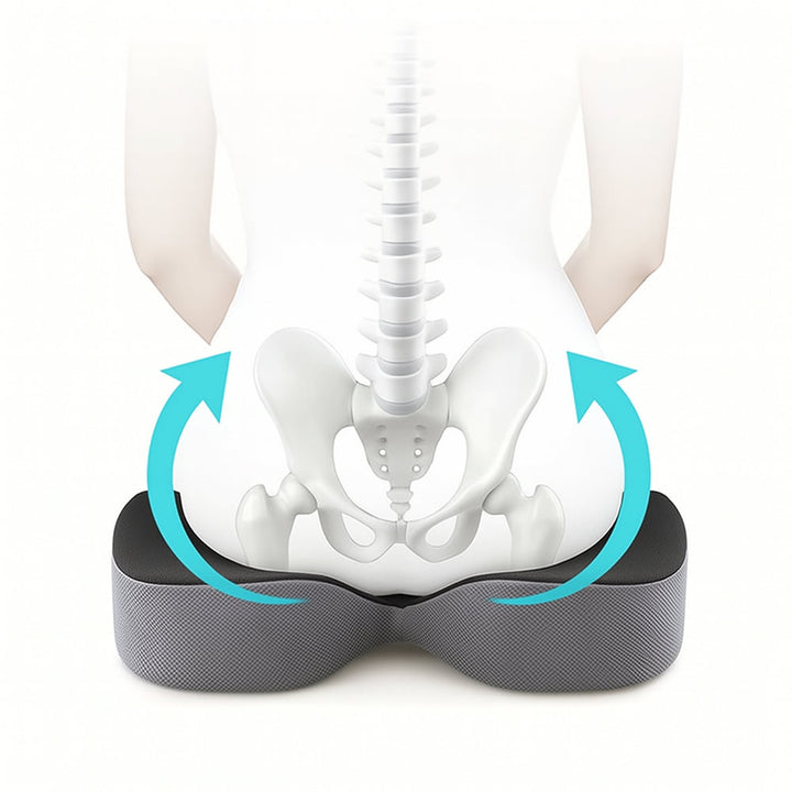 Ergonomisk Setepute laget av Minne Skum | Skanto