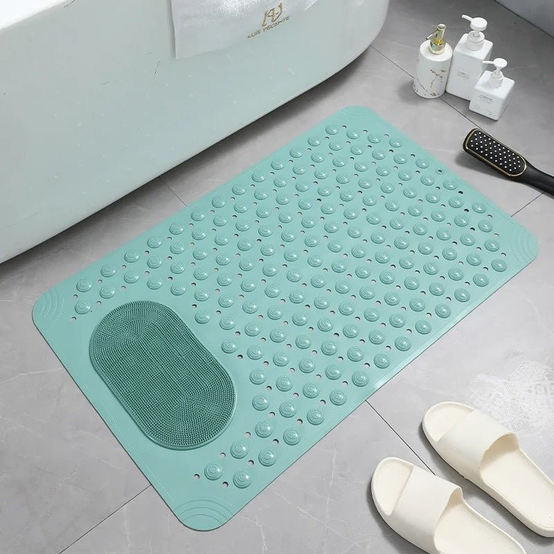 Skanto | SAFEGRIP DUSJMATTE – Antiskli-matte med innebygd fotskrubb for sikre og hygieniske dusjer