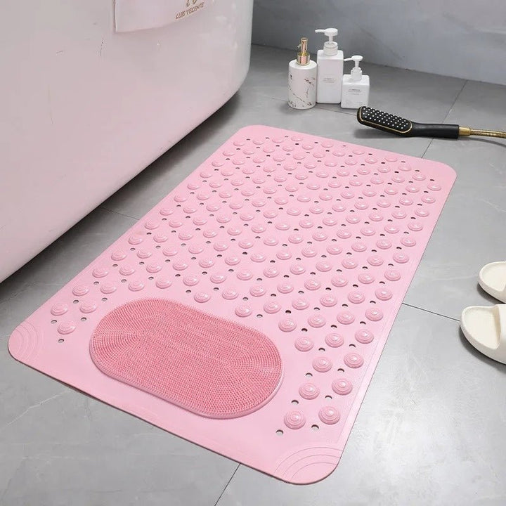 Skanto | SAFEGRIP DUSJMATTE – Antiskli-matte med innebygd fotskrubb for sikre og hygieniske dusjer