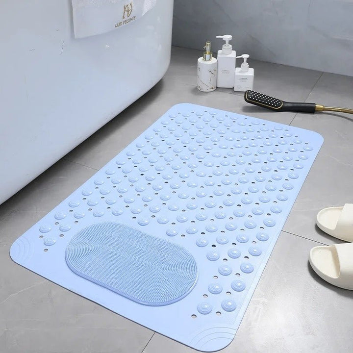 Skanto | SAFEGRIP DUSJMATTE – Antiskli-matte med innebygd fotskrubb for sikre og hygieniske dusjer