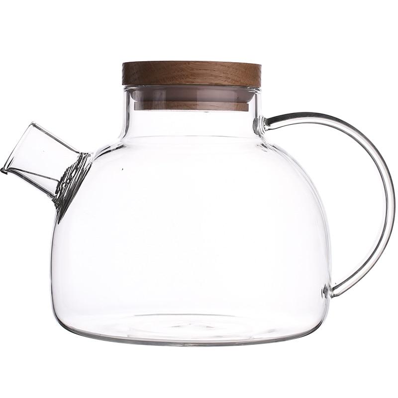 Skandinavisk glass tekannesett