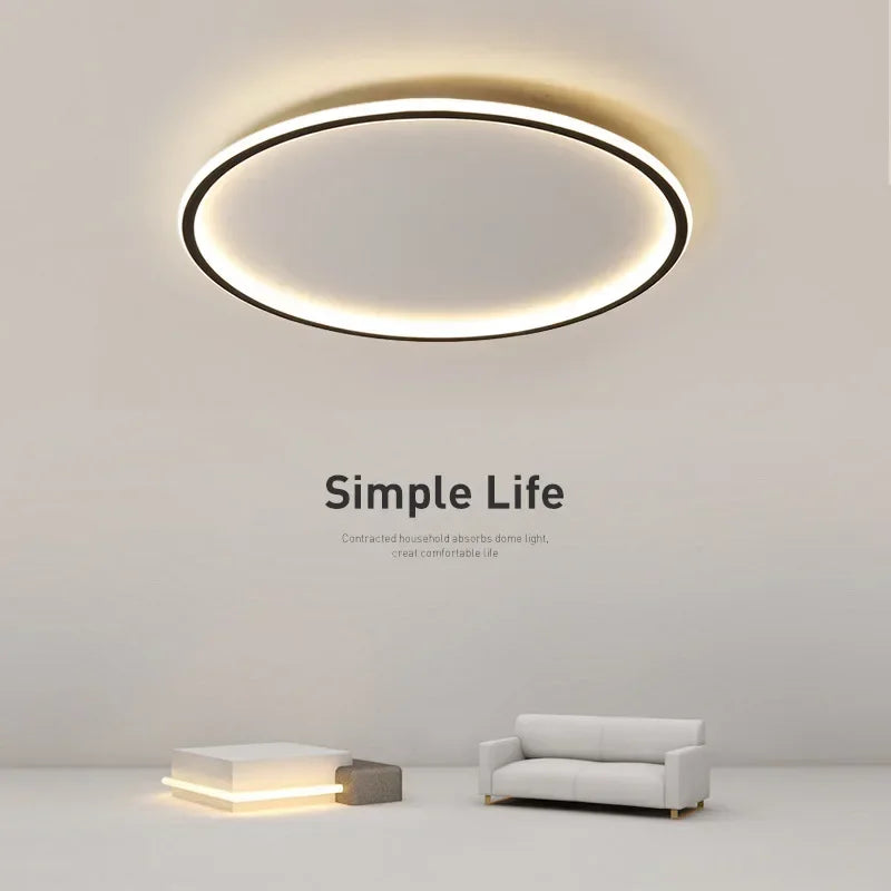 Skanto | Skandinavisk Rund Taklampe - NordicGlow