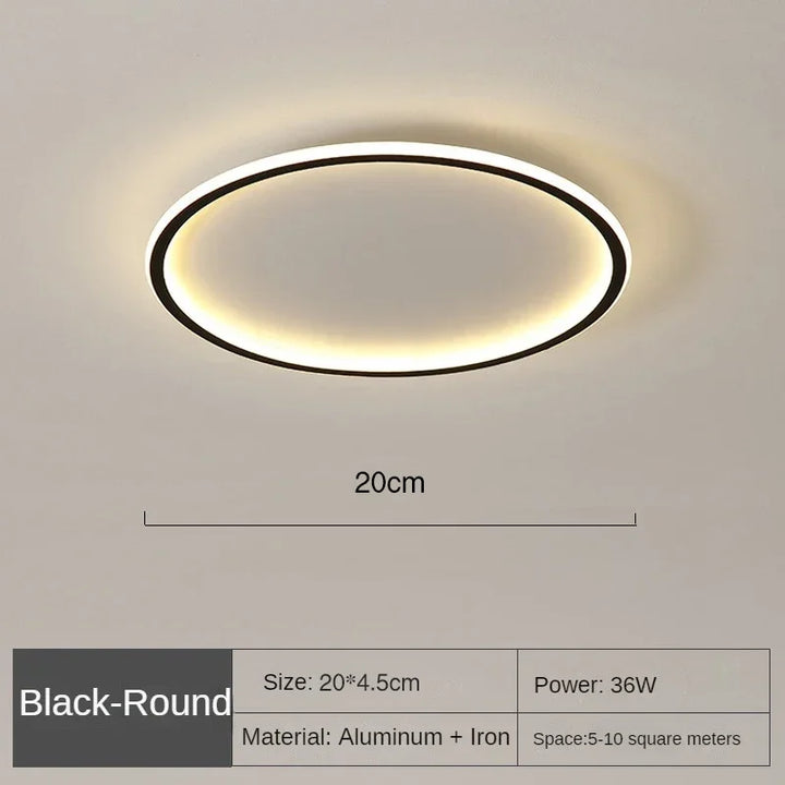 Skanto | Skandinavisk Rund Taklampe - NordicGlow