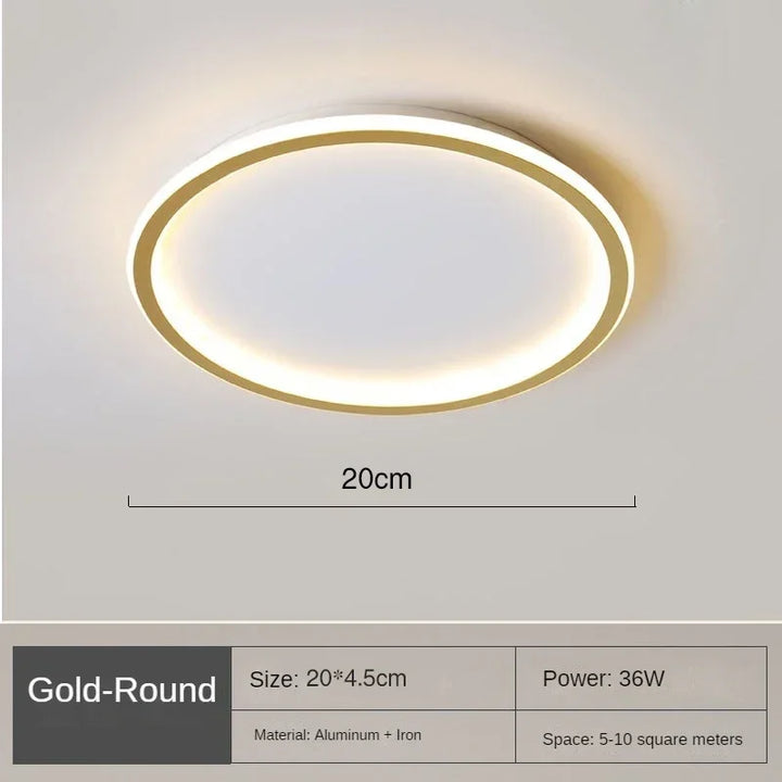 Skanto | Skandinavisk Rund Taklampe - NordicGlow