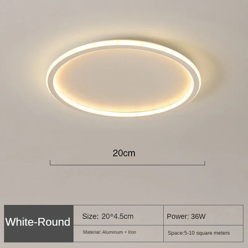 Skanto | Skandinavisk Rund Taklampe - NordicGlow