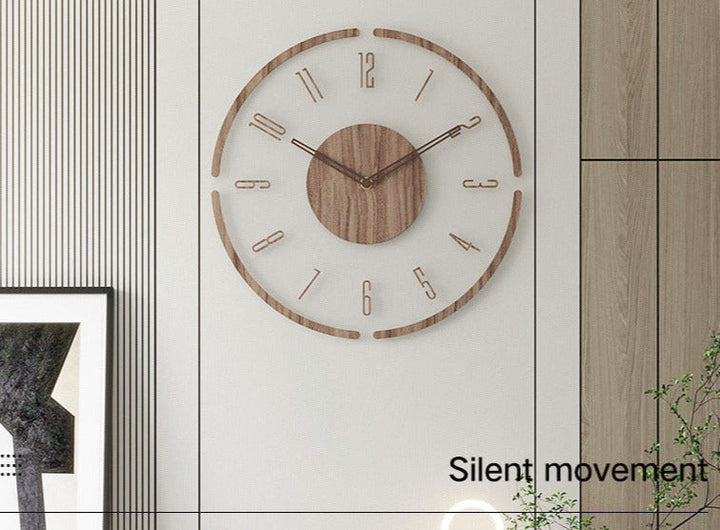 Skanto | Skandinavisk Stil Treveggklokke - WoodWave