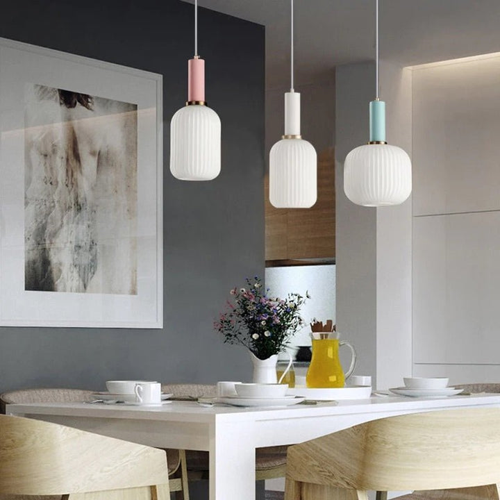Skanto | LuxePrism – Elegant Glass Pendant Light with a Touch of Luxury