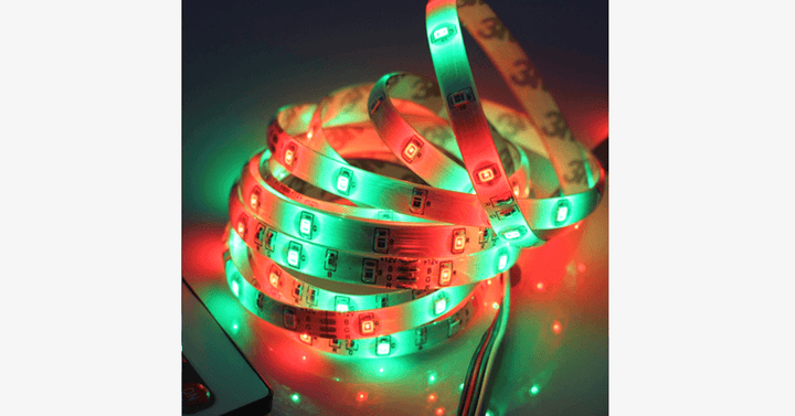 Skanto | Strip LED Lys – Vanntett Fjernkontroll Vakre Lys