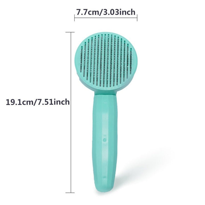 Skanto | GROOMCLICK – Selv-rensende kattbørste for skånsom grooming og mindre håravfall
