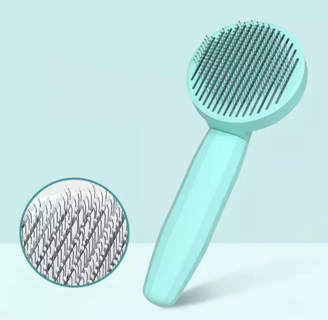 Skanto | GROOMCLICK – Selv-rensende kattbørste for skånsom grooming og mindre håravfall